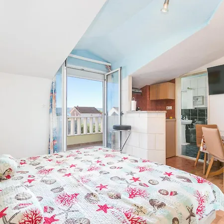 Apartment With Parking Space Kastel Stafilic, - 24155
